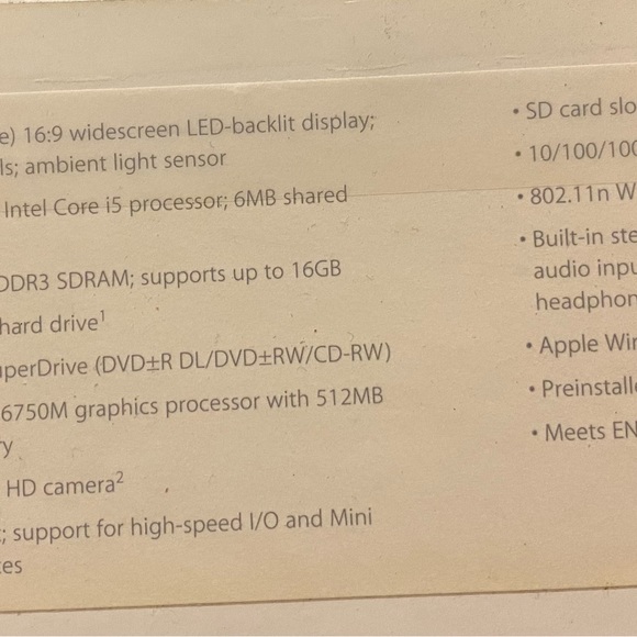 2011 iMac desktop computer. Everything works I just don’t use it anymore.